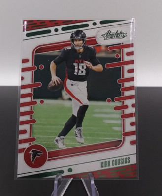 2024 Absolute KIRK COUSINS Green Foil 4 Atlanta Falcons | eBay