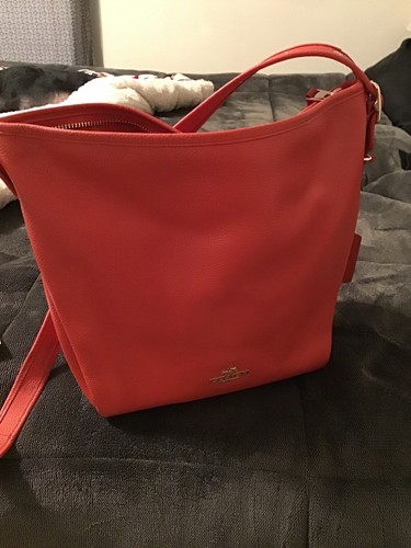 dufflette leather crossbody bolsa