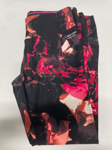 Calvin Klein Performance Wick Athletic Legging/Yoga Pants Multicolor Small NEW - Picture 4 of 4