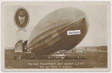 AK  Das neue Riesenluftschiff Graf Zeppelin L Z 127 F&uuml;hrer Dr.Ecker  (4397a)