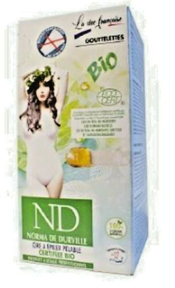 Cire épilation pelable bio en pastille Norma de Durville 800g