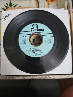 STEAM {Pop Rock 45} Na Na Hey Hey Kiss Him Goodbye It's The Magic In ...