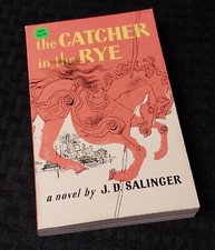 The Catcher in the Rye Book Paperback J.D. Salinger Fiction Good!