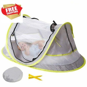 Mosquitero De Bebe Portable Para Viaje Playa Campo Camping Cuna Mosquitera New Ebay