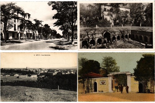 SETIF ALGERIA AFRICA, 80 Vintage Postcards Mostly Pre-1940 (L7125) - Picture 3 of 20