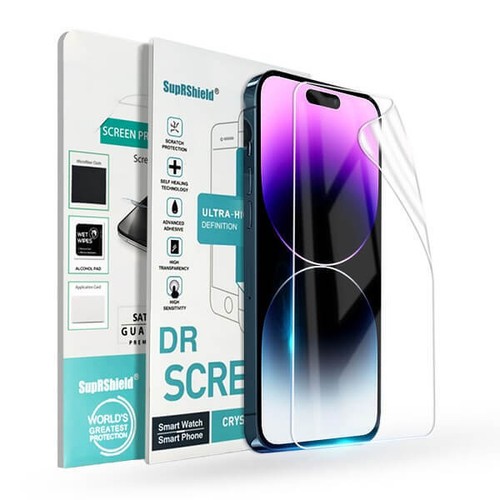 For iPhone 15 14 13 12 11 Pro Max SE XR X XS 7 8 Plus Hydrogel Screen Protector - Picture 15 of 15