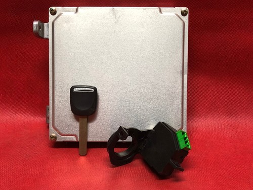 PROGRAMMED KEY 04-05 HONDA CIVIC LX ATX ECM ECU CONTROL MODULE 37820-PLM-A72 6W - Picture 10 of 12