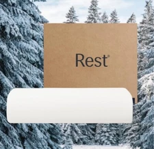 Rest Evercool + Cooling Flat Sheet King  Arctic White 104x108”