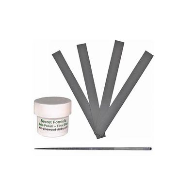 Axle Polishing Kit for Pinewood Derby Cars