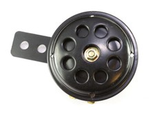 Hupe Raven schwarz 12 Volt für Suzuki MUZ MZ Moto Guzzi Kreidler KTM Kawasaki