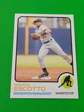 Maikol Escotto 2022 Topps Heritage Minor League #178 , Bradenton Marauders