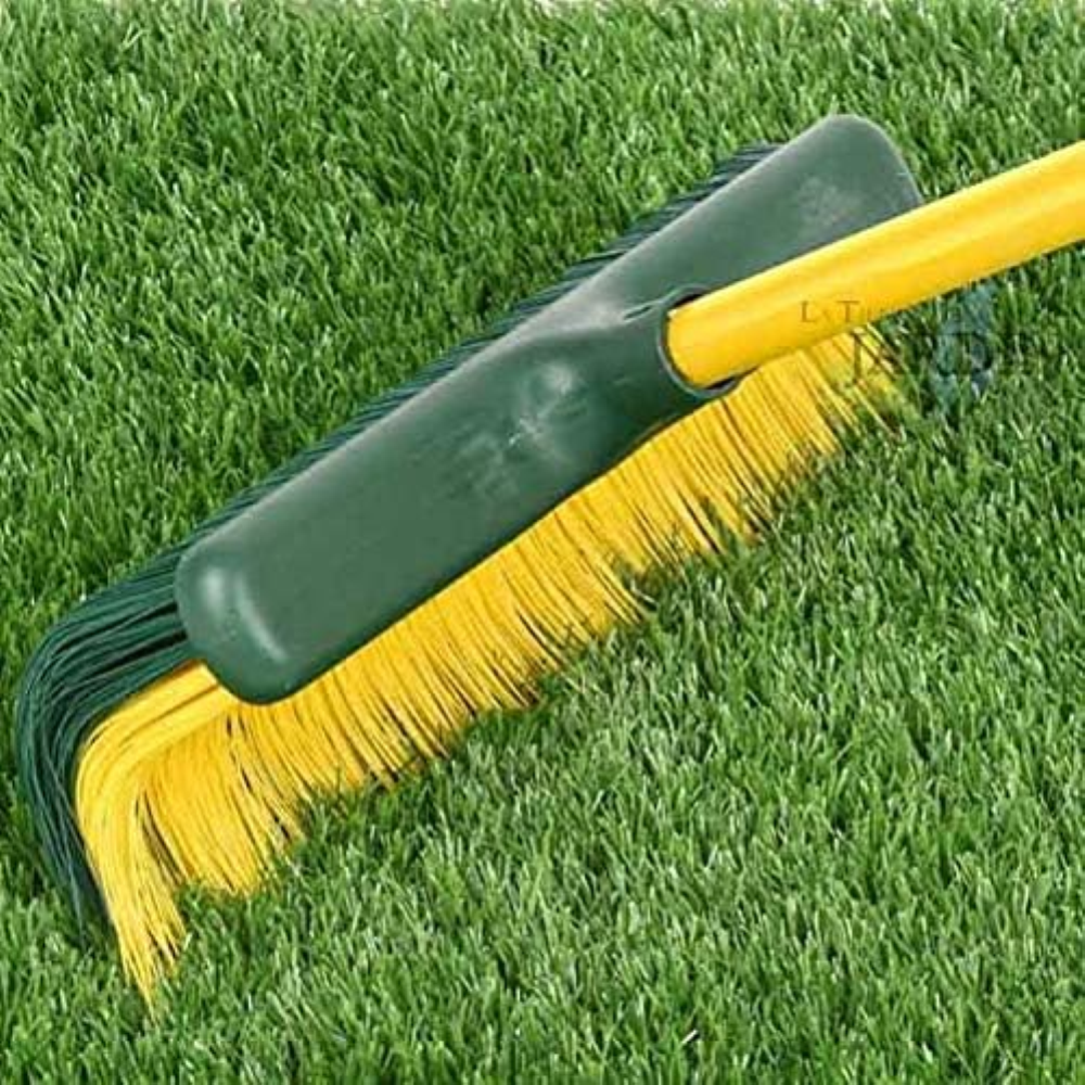 Suinga Spazzola + manico estensibile da 0,8 a 1,4 m per spazzare CESPED artifici