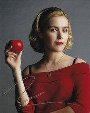 Kiernan Shipka signed autograph 20x25cm Sabrina Netflix in person autograph COA