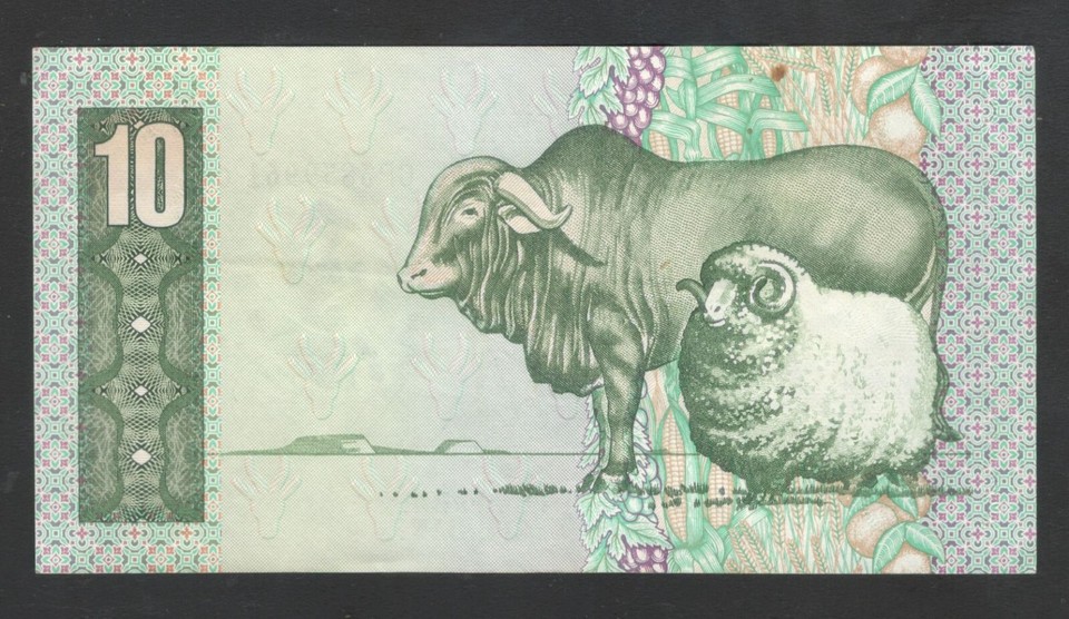 1985 South Africa 10 Rand Note. | eBay