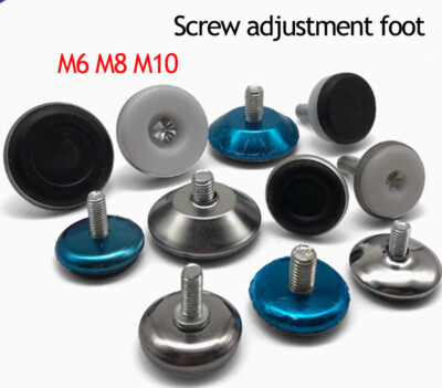 Levelling Machine Feet M6 M8 M10 Screw in Height Adjustable Furniture Feet Foot