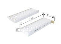 Bosch Filter, Innenraumluft 1 987 435 026 FüR CitroËN Peugeot DS Toyota