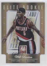 2012-13 Elite Elite Rookie Status Gold Die-Cut 15/24 Will Barton #291 7n6