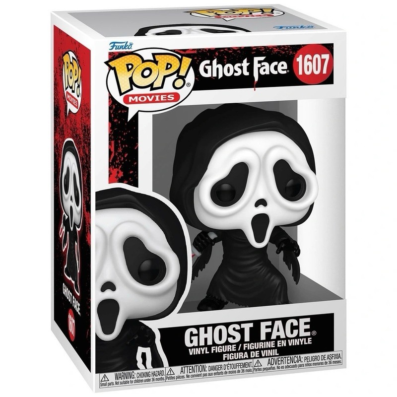 Funko Pop! Movies 1607 Scream Ghost Face inc Pop! Protector & Free Postage