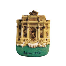 Rome ITALY Trevi Fountain Resin Refrigerator magnet 3D travel souvenirs craft