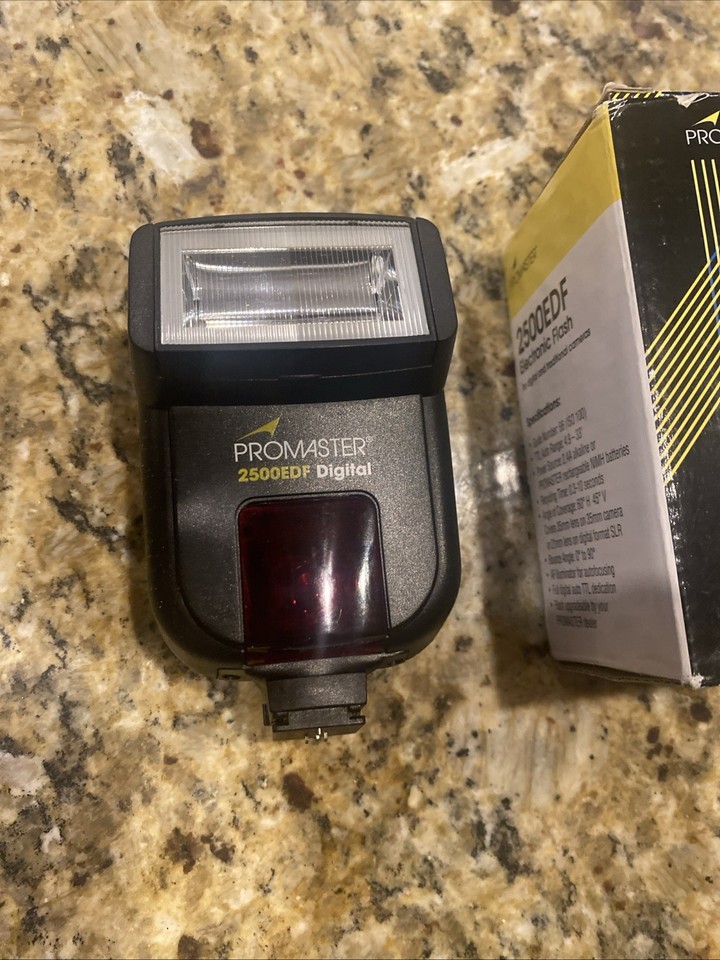 ProMaster 2500EDF Electronic Flash - For Canon Digital/Traditional ...