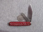 vintage Coca-Cola USA folding knife lot D