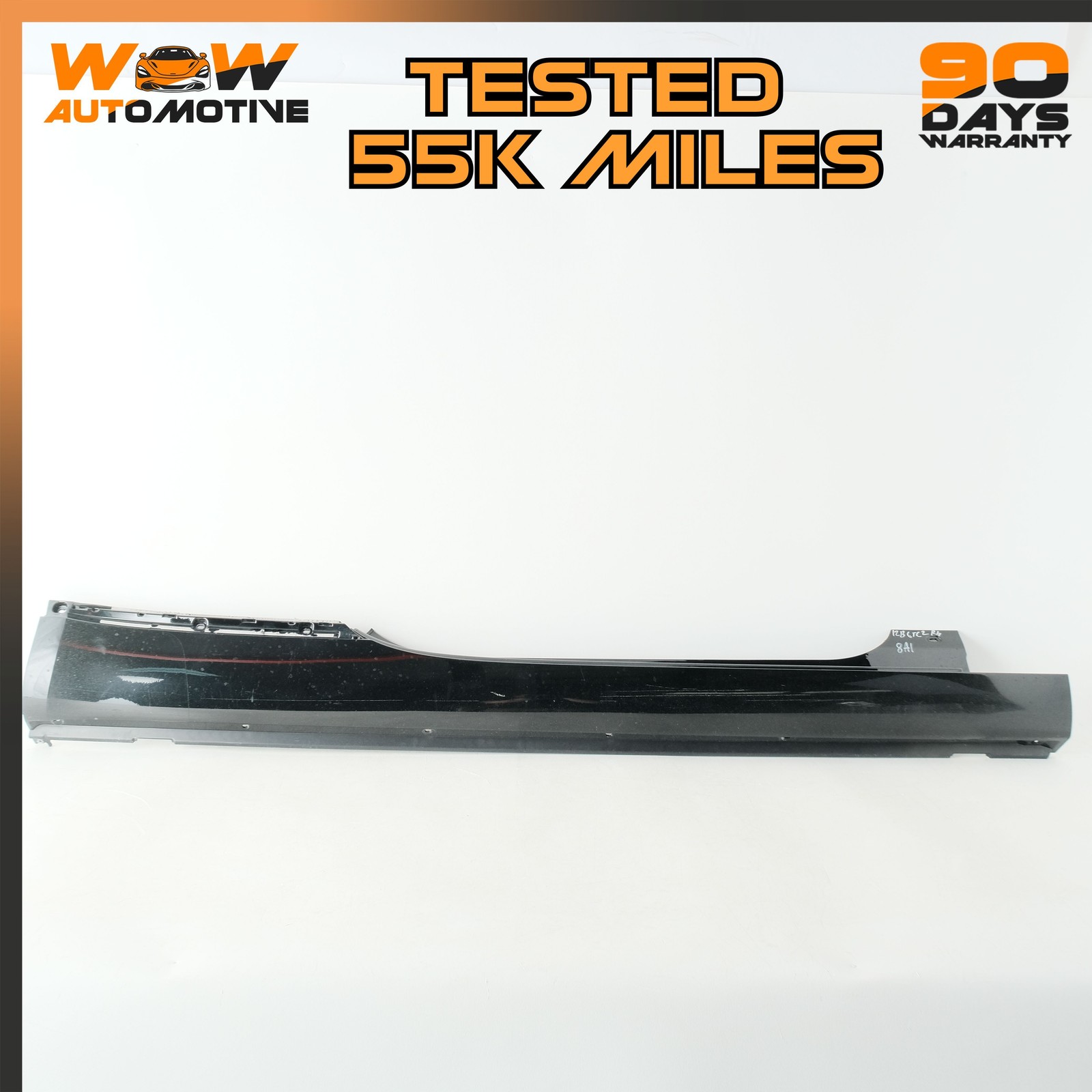 12-17 BENTLEY CONTINENTAL GTC RIGHT LOWER ROCKER PANEL SKIRT TRIM BLACK A1 OEM