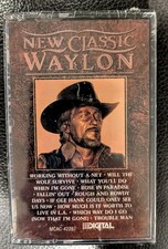 Waylon Jennings - New Classic Waylon Cassette Tape 1989