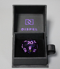 Dispel Dice Free RPG Day 2026 D20 Die Purple Exclusive D&D