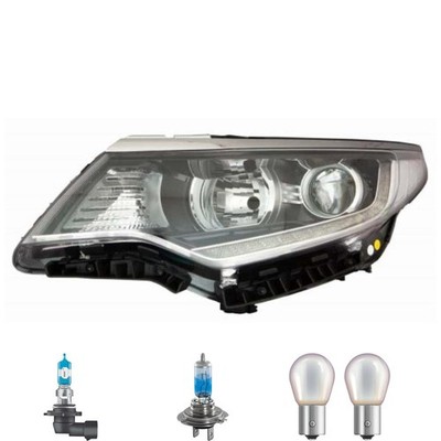 Scheinwerfer links inkl. OSRAM Premium Lampen für KIA Optima Sportswagon JF