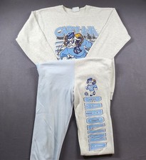Vintage 1994 UNC Tar Heels Lee Matching Sweatsuit Set USA 90s Rameses Large
