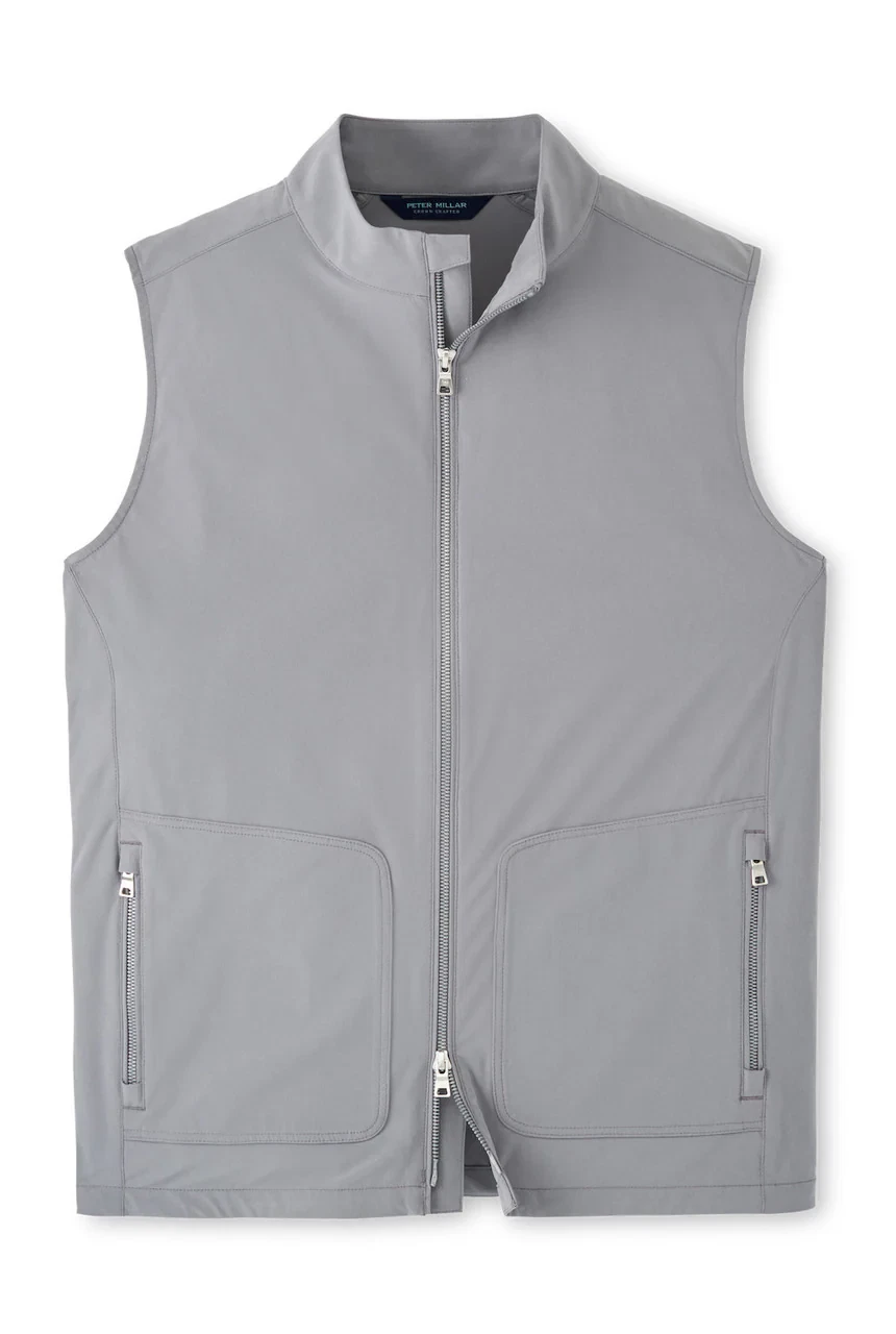 Peter Millar M Crown Crafted Mens Vest Oslo Grey Contour Full Zip Jacket $245
Opens in a new window 