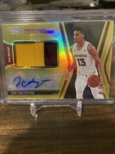 Josh Christopher RPA 8/10 Panini Freshman Fabric CFS-JC Sun Devils Miami Heat