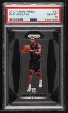2017-18 Panini Prizm Bam Adebayo #51 PSA 10 GEM MT 06cv
