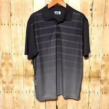 Ben Hogan Performance Black Gray Golf Polo XL