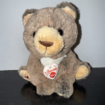 TRUDI Plush TEDDY BEAR Stuffed Animal Tan Beige Brown