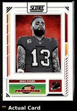 2025 Panini Score MIKE EVANS #30 EX