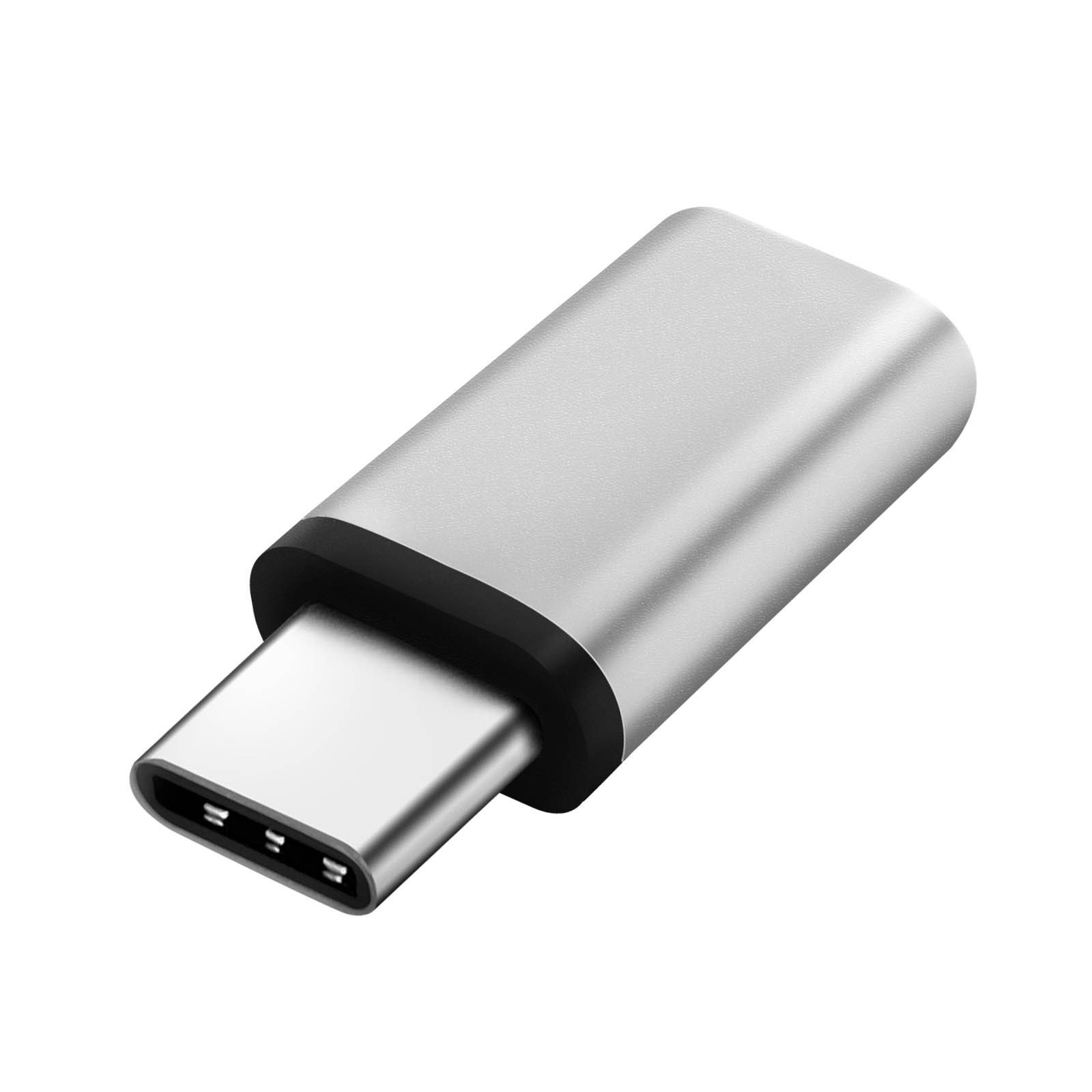 Adaptateur USB C vers Micro-USB idéal pour charger vos appareils en voyage