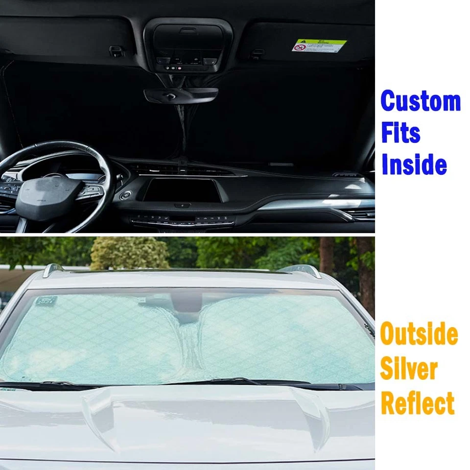 Parasol parabrisas Thicken Upgrade para Honda City GM26 2009-2014 Foto 4 de 4