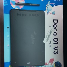 XP-Pen Deco 01 V3 Graphics Tablet Drawing Tablet with Pen Stylus Quick Guide