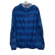 Merrell Striped Lightweight Jacket Hooded Ful...