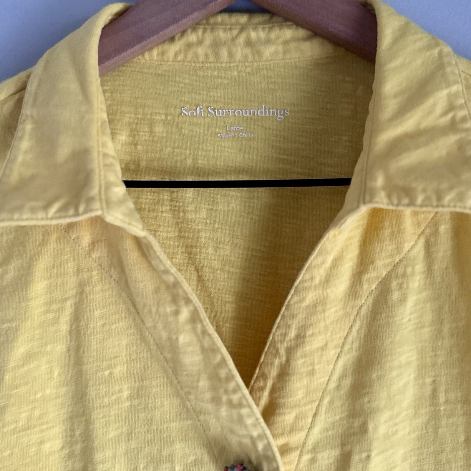 Soft Surroundings "Danielle" Button Sleeveless Bl… - image 6