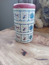 Old Christmas Coffee Storage Tin