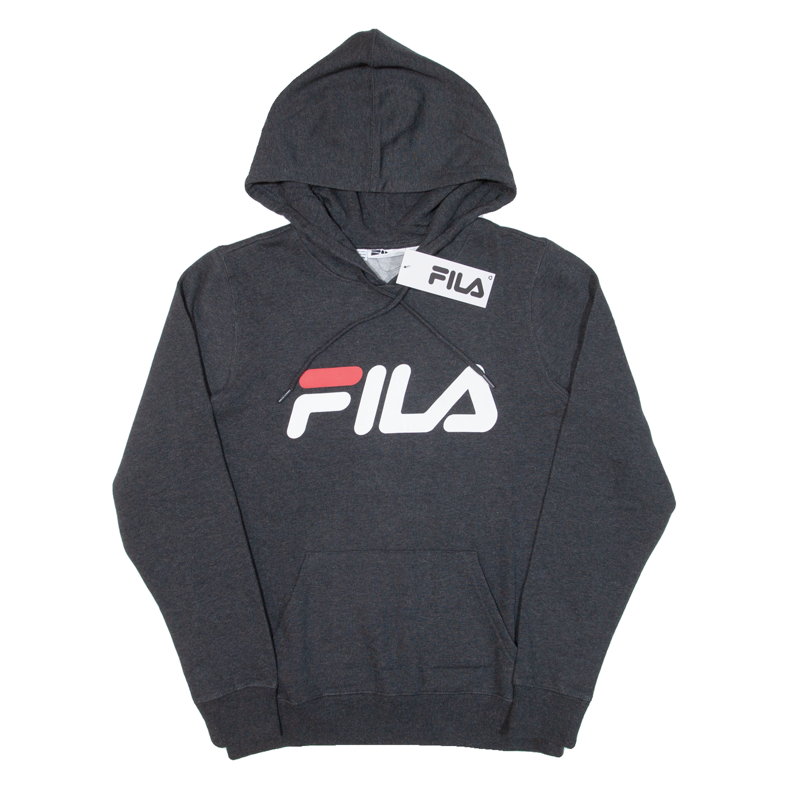Felpa con cappuccio FILA donna grigia UK 14