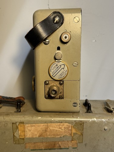 VTG Bird Thruline Model 43 RF Wattmeter Power Meter 3 Slugs Metal Case Untested - Zdjęcie 7 z 19