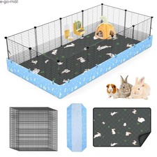Guinea Pig Cage C C Small Animal Cage  Waterproof Liner  Washable Bedding Pad