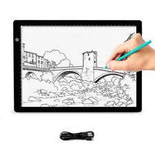 A4 Copy Board with Type-C Cable USB Powered LED Transfer Light Pad Slim