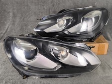 Hella Vw Volkswagen Golf Mk6 Bi - Xenon Hid Headlights Headlamps Dynamic Afs Set