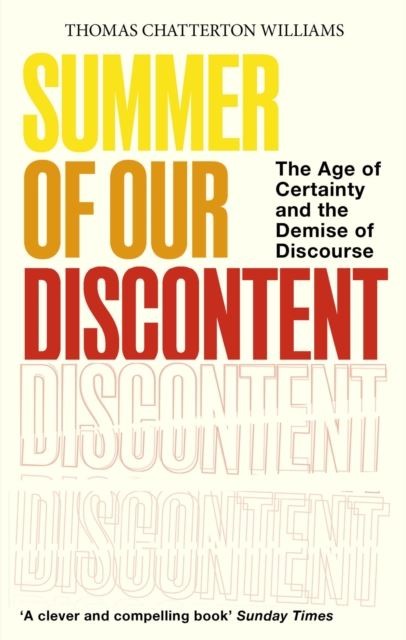 Summer of Our Discontent by Thomas Chatterton Williams Paperback