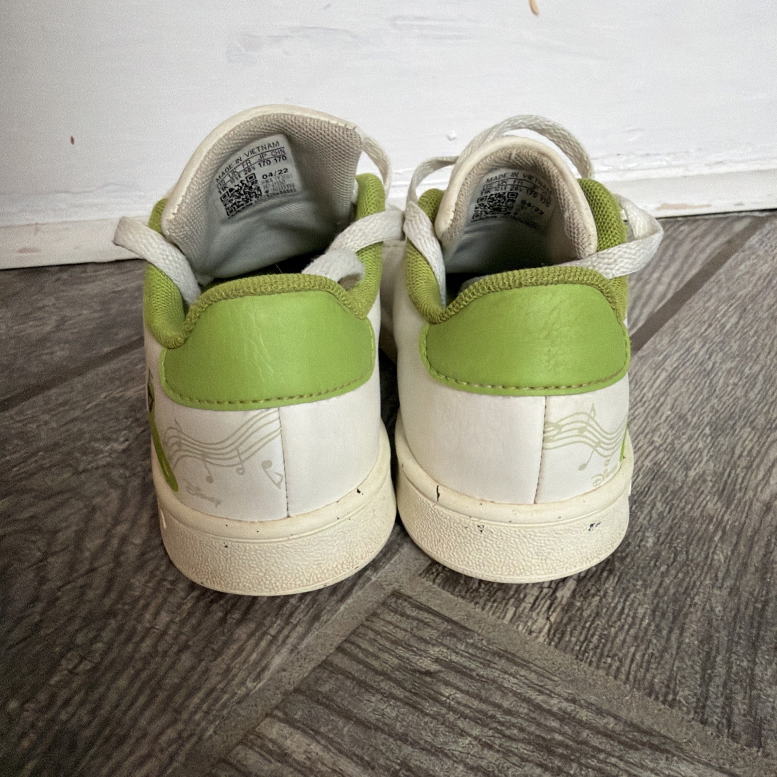 ADIDAS X DISNEY ADVANTAGE MUPPETS Kermit Kids 11k thumbnail 3