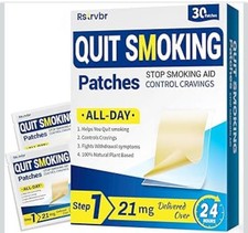 Step 1 21mg Quit Smoking to Nicotine Patches - Effective 24-Hour Stop Smoking Ai